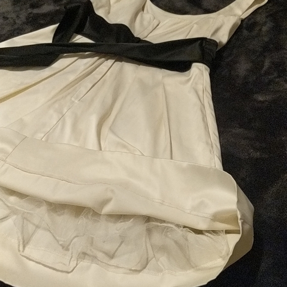 Black Rose and Ivory Social Dress - Picture 5 of 7